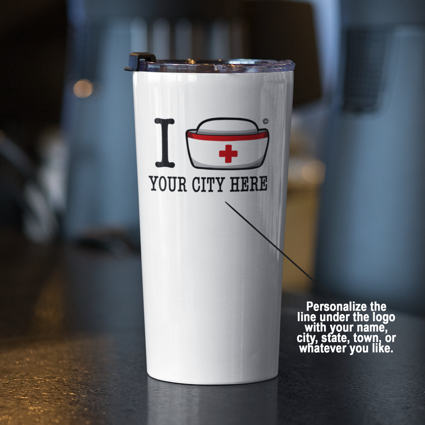 I Nurse Travel Mug