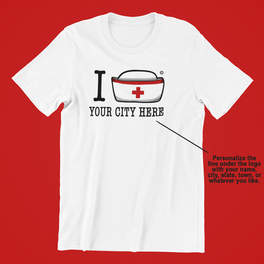 I Nurse T-Shirt (white)